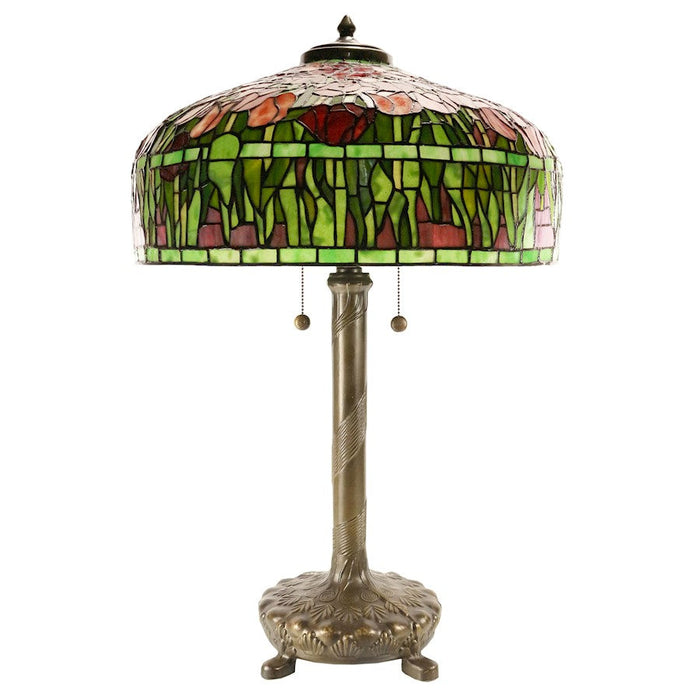 Dale Tiffany Arabella Tiffany Table Lamp, Antique Bronze