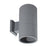 Eurofase Outdoor Up/Down Wall Mount, Grey/Clear - 19205-014