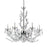 Eurofase Giselle 8-Light Chandelier, Chrome/Clear - 19393-018