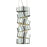 Eurofase Ariella 1-Light Pendant, Chrome/Chrome/Clear - 20389-017