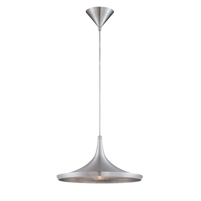 Eurofase Ramos 1-Light Pendant, Brushed Nickel/Brushed Nickel - 20439-040