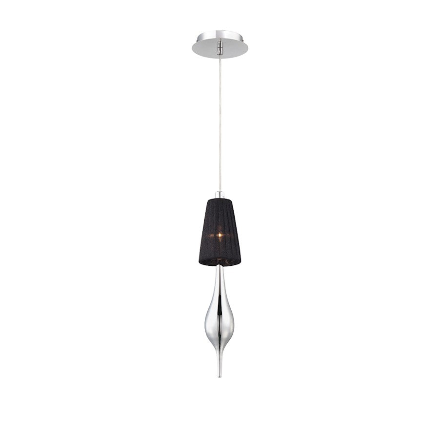 Eurofase Aqua 3" Mini Pendant, Chrome - 22825-025