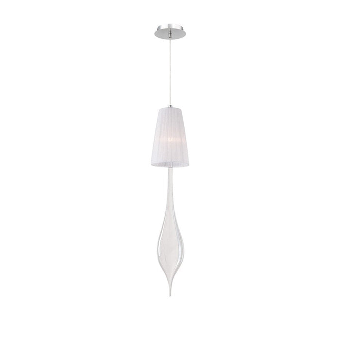 Eurofase Aqua 5" Mini Pendant, Chrome - 22826-015