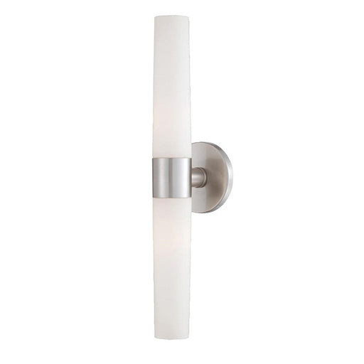 Eurofase Vesper 2-Light Wall Sconce, Brushed Nickel/Frosted - 23274-020