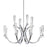 Eurofase Cromo 12-Light Chandelier, Chrome/Clear - 25635-010