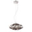 Eurofase Grace 3-Light Chandelier, Polished Nickel/Polished Nickel - 26332-017