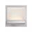 Eurofase Harmen 1-Light LED Wall Sconce, Satin Nickel/Frosted - 28023-012