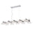 Eurofase Caramico 10-Light Chandelier, Chrome/Clear - 28139-010