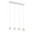 Eurofase Patruno 4-Light LED Chandelier, Matte White/Frosted - 28167-013