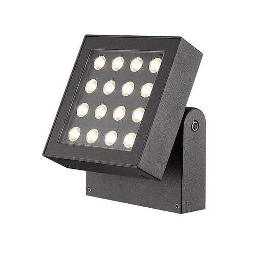 Eurofase Bravo LED Outdoor Wall Mount, Graphite Grey/Frost PC - 28288-022