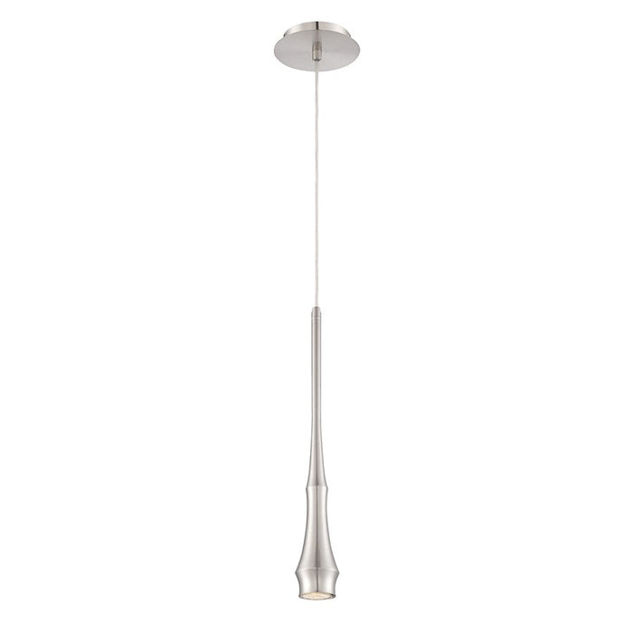 Eurofase Tala 1-Light Pendant, Satin Nickel/Satin Nickel - 28406-021