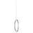 Eurofase Glade 20" Oval Pendant, Chrome - 28600-015