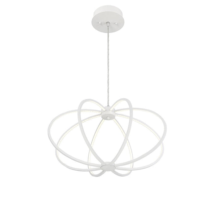 Eurofase Leggero 8-Light LED Pendant, White/Frosted/White - 30035-027