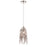 Eurofase Danza 1-Light Pendant, Chrome/Cognac - 31615-013