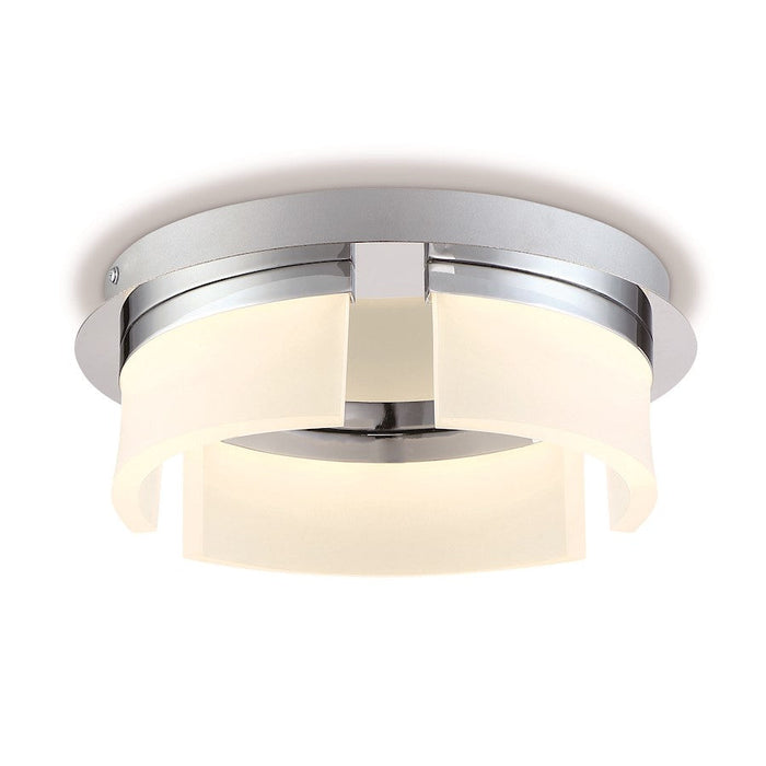 Eurofase Bria Small LED Flushmount, Chrome/Opal White - 31798-013