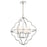 Eurofase Douville 4-Light Chandelier, Chrome/Opal White - 33705-019