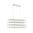 Eurofase Linwood Rectangular LED Chandelier, Chrome/Frosted - 33717-012