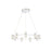 Eurofase Netto Small LED Chandelier, Chrome/Clear - 33724-010