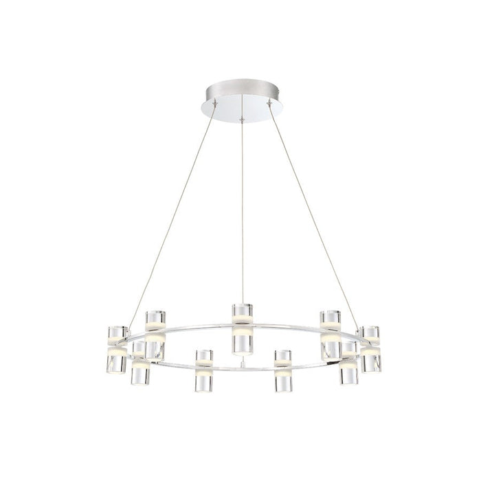 Eurofase Netto Small LED Chandelier, Chrome/Clear - 33724-010