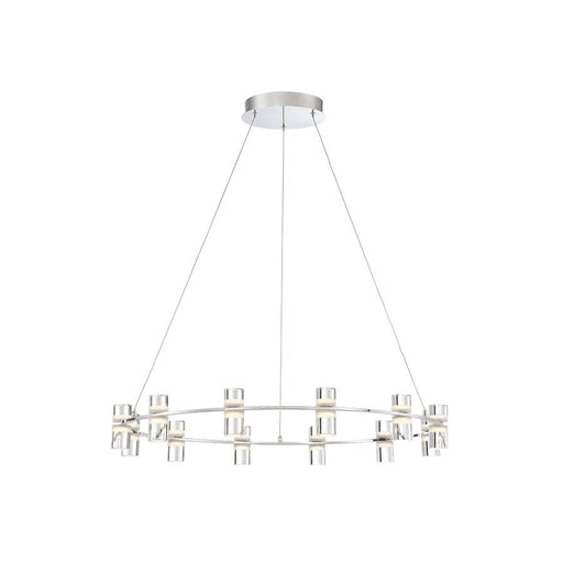 Eurofase Netto Medium LED Chandelier, Chrome/Clear - 33725-017