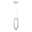 Eurofase Scoppia LED Pendant, Chrome/Clear - 33729-015