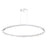 Eurofase Scoppia Oval LED Chandelier, Chrome/Clear - 33730-011