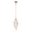 Eurofase Verdino Large LED Pendant, Rose Gold/Clear - 33758-015