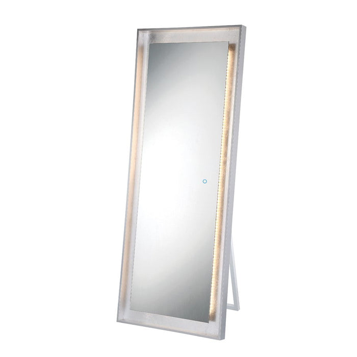 Eurofase Free Standing Edge-Lit LED Mirror, Silver - 33834-016