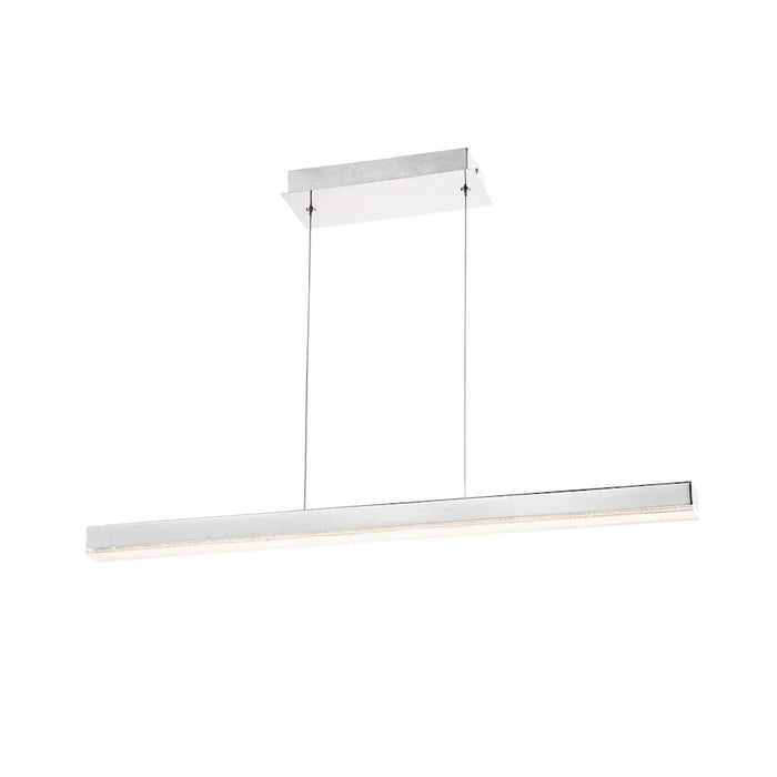 Eurofase Santi Small Linear LED Chandelier, Chrome/Clear - 34100-011