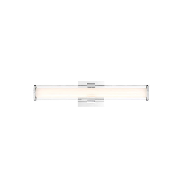 Eurofase Nozza Medium LED Wall Sconce, Chrome/Clear - 34147-016