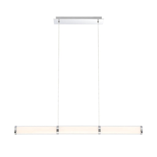 Eurofase Shaw Small Linear LED Chandelier, Chrome/Clear - 35683-018