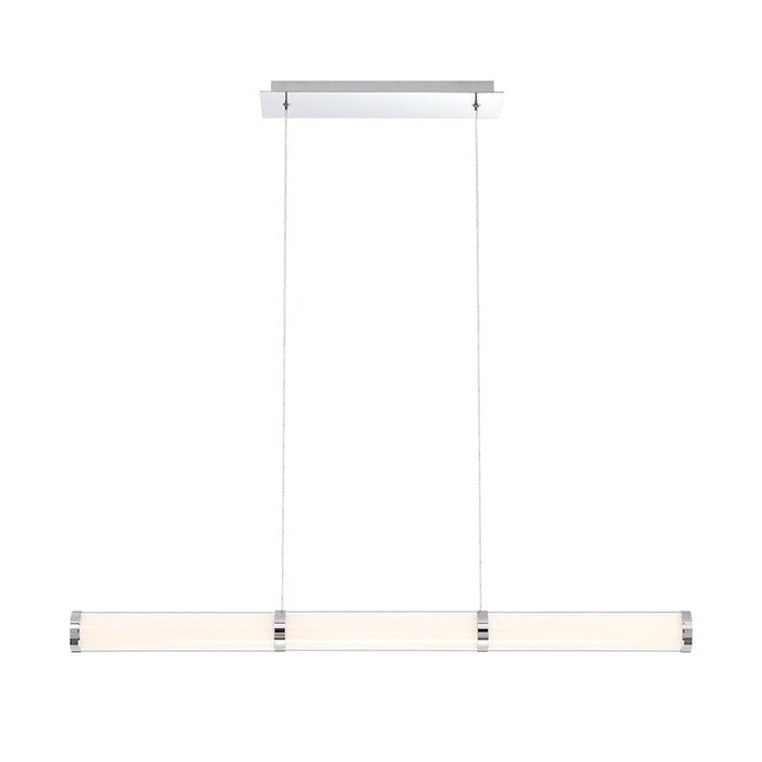 Eurofase Shaw Small Linear LED Chandelier, Chrome/Clear - 35683-018