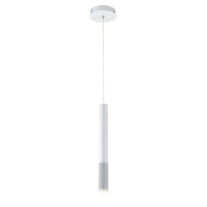 Eurofase Davenport Bottom Edge Spiked 1-Light LED Pendant, Aluminum - 35709-053