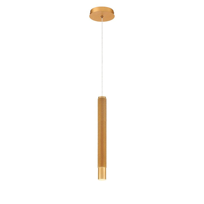 Eurofase Davenport Spiked 1-Light LED Pendant, Gold/Gold - 35710-035