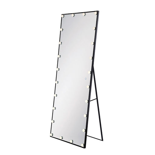 Eurofase Free Standing Hollywood LED Mirror, Black - 35884-019