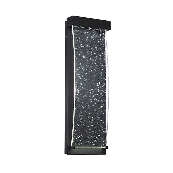 Eurofase Outdoor Small LED Surface Mount, Black/Clear Seeded Crystal - 35887-010