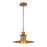 Eurofase Lamport LED Pendant, Brushed Brass/Cognac - 35957-010