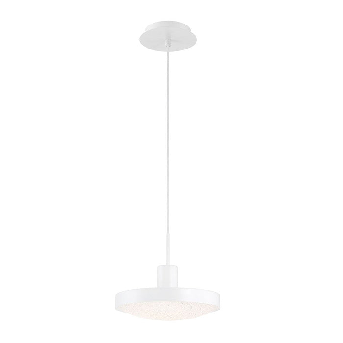 Eurofase Sandstone Small LED Pendant, White/Clear - 35963-011