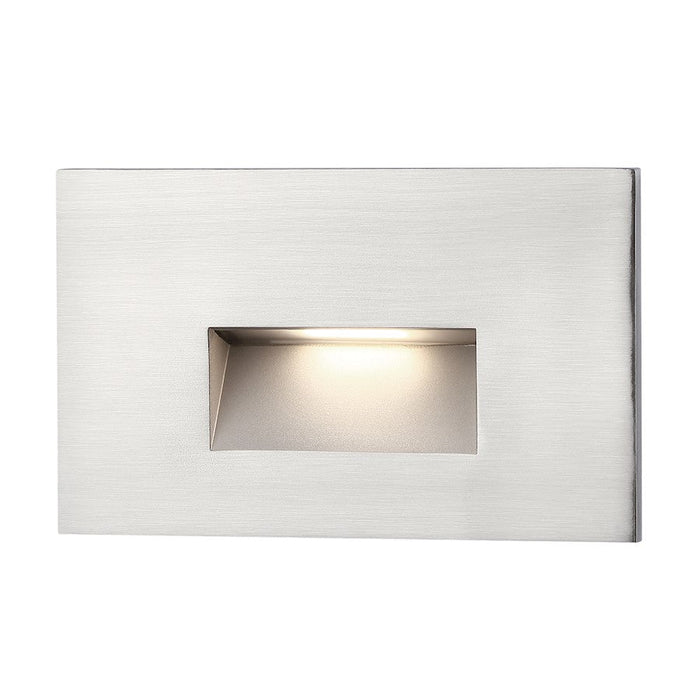 Eurofase 36046 Outdoor Recessed Trim Step Light, Brushed Nickel - 36046-010