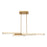 Eurofase Bayswater LED Chandelier, Satin Gold/Soft White - 37062-026