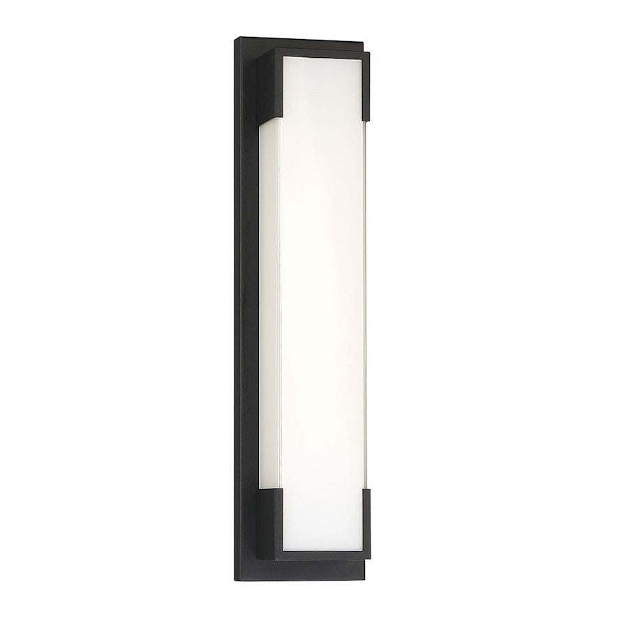 Eurofase Thornhill Large Outdoor LED Wall Sconce, Black/White - 37074-012