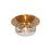 Eurofase Nottingham 1-Light Medium Flush Mount, Brass/Tinted Amber - 37087-012