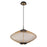 Eurofase Park Large LED Pendant, Black/Gold - 37107-017