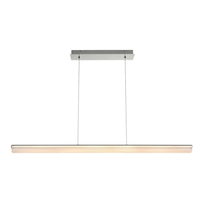 Eurofase Landor Large Linear LED Pendant, Chrome/White - 37161-019