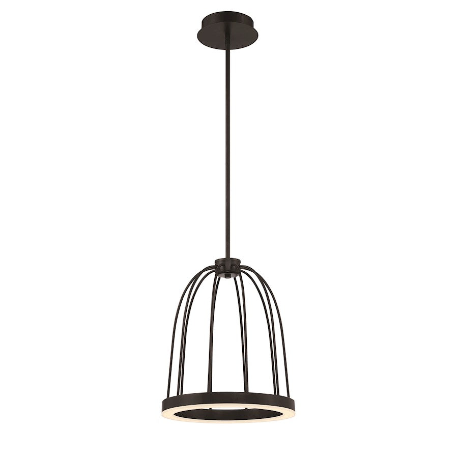 Eurofase Bura 12" LED Pendant, Black - 37870-012