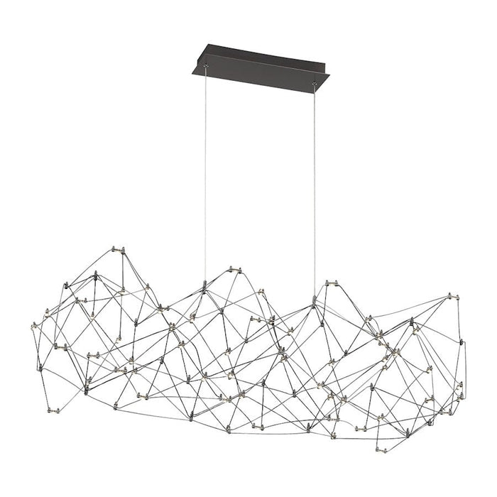 Eurofase Leonardelli Medium LED Chandelier, Dark Chrome (Plated) - 38037-026