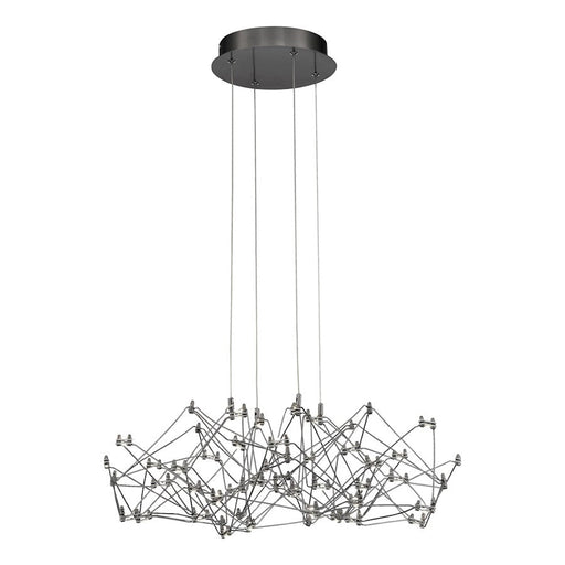 Eurofase Leonardelli Small LED Chandelier, Dark Chrome (Plated) - 38038-029