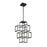 Eurofase 5 Light LED Pendant, Black - 38260-029