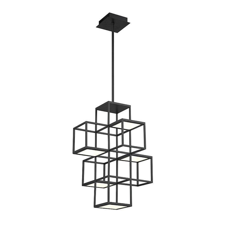 Eurofase 5 Light LED Pendant, Black - 38260-029