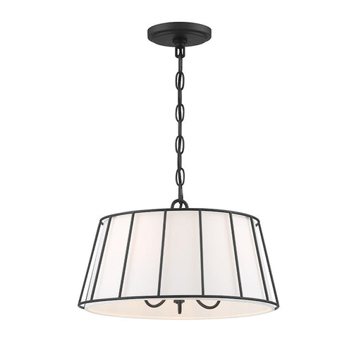 Eurofase Adelaide 3 Light Pendant, Matte Black - 38272-011